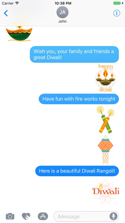 Diwali Greetings Sticker Pack screenshot-3