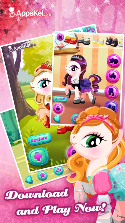 My High Pony Magic Creator- Dress Up Game for Free screenshot-3
