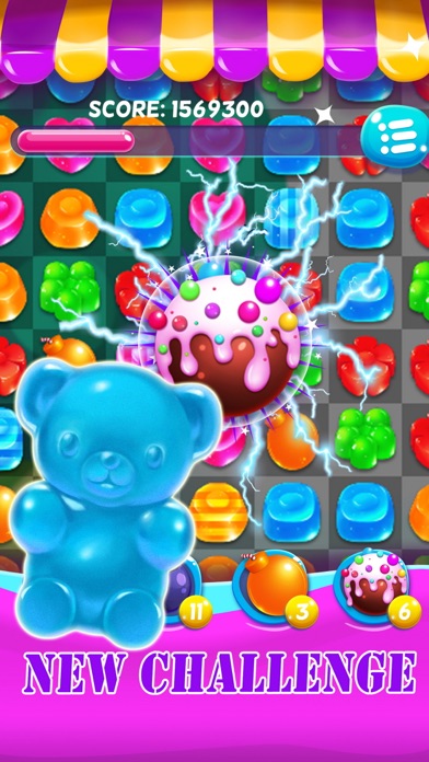 CANDY JELLY BEARS - FOR MATCH 3 SWEET BEAR PUZZLE 1.0 IOS GAME GIẢI TRÍ CANDY JELLY BEARS - FOR MATCH 3 SWEET BEAR PUZZLE 1.0 IOS