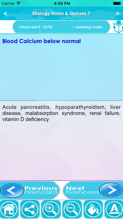 Etiology Exam Review App - Study Notes & Quizzes