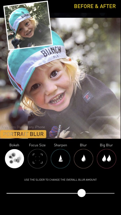 Portrait Mode Pro — Lens Blur and Bokeh editor screenshot-3