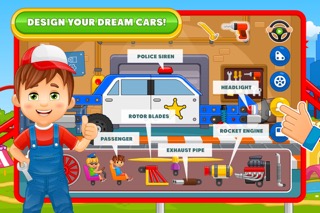 Car Builder Game: Police Carのおすすめ画像1