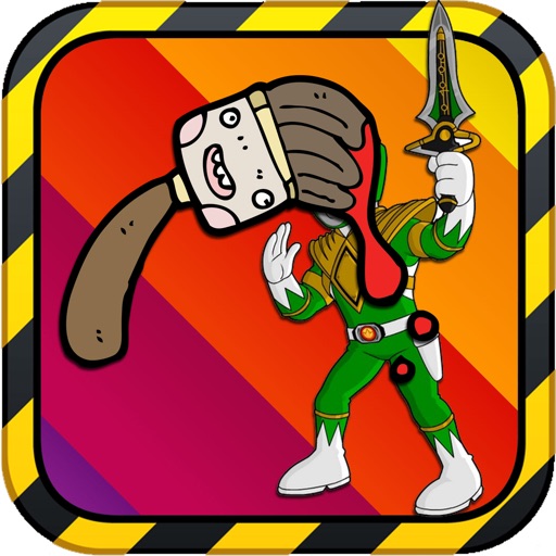 Coloring Page Power rangers Version iOS App