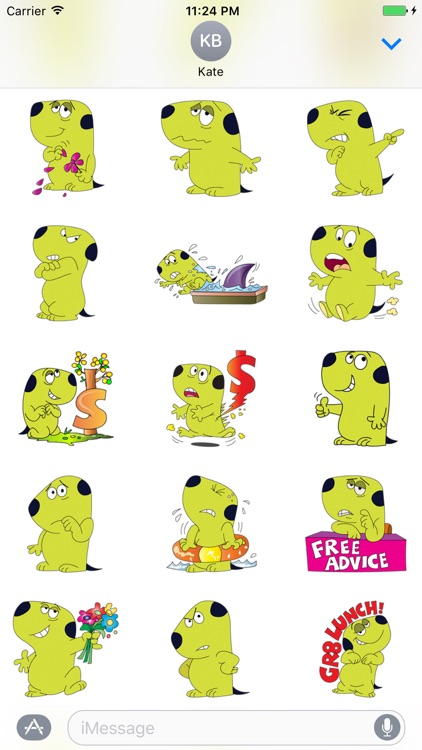 Charlie - Cute dog stickers for iMessage