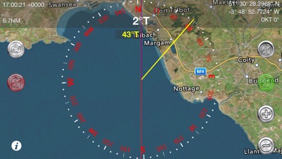 Compass Eye - Marine Navigation and Bearings AR Compass Screenshot 3