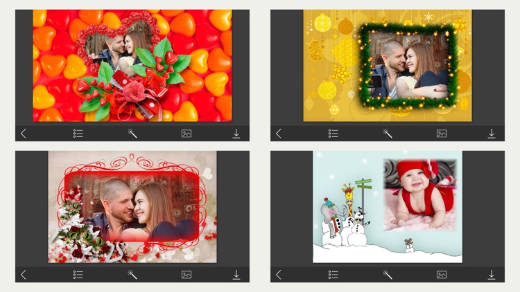 Xmas Photo Frames - Photo editor