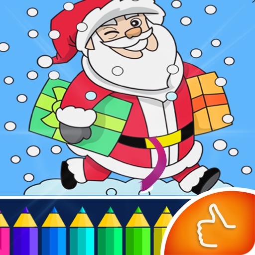 Christmas Coloring Book for Adults - Free for Girl Icon
