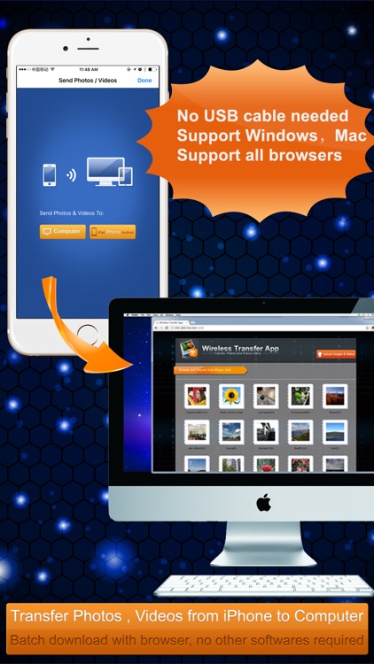 Wireless Transfer App:Sync backup photo and video screenshot-3