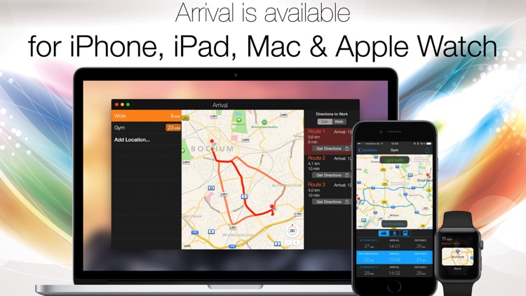 Arrive On Time - GPS assistant: ETA, travel time and directions to your favorite locations