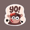 Lana of Sheep Stickers for iMessage
