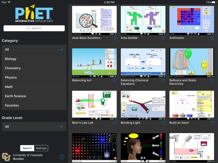 PhET Simulations