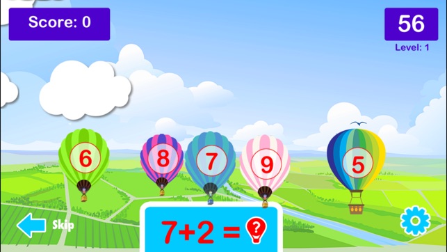 Math Balloon Fun - KidsMedia