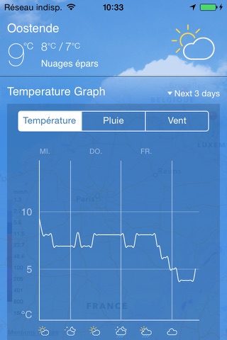 Neerslag Radar Belgie screenshot 4