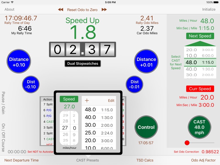 TSD Rally Computer screenshot-4