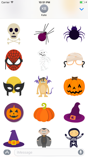 Happy Halloween Stickers Pro