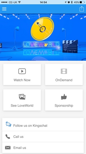 LoveWorld TV Mobile(圖5)-速報App