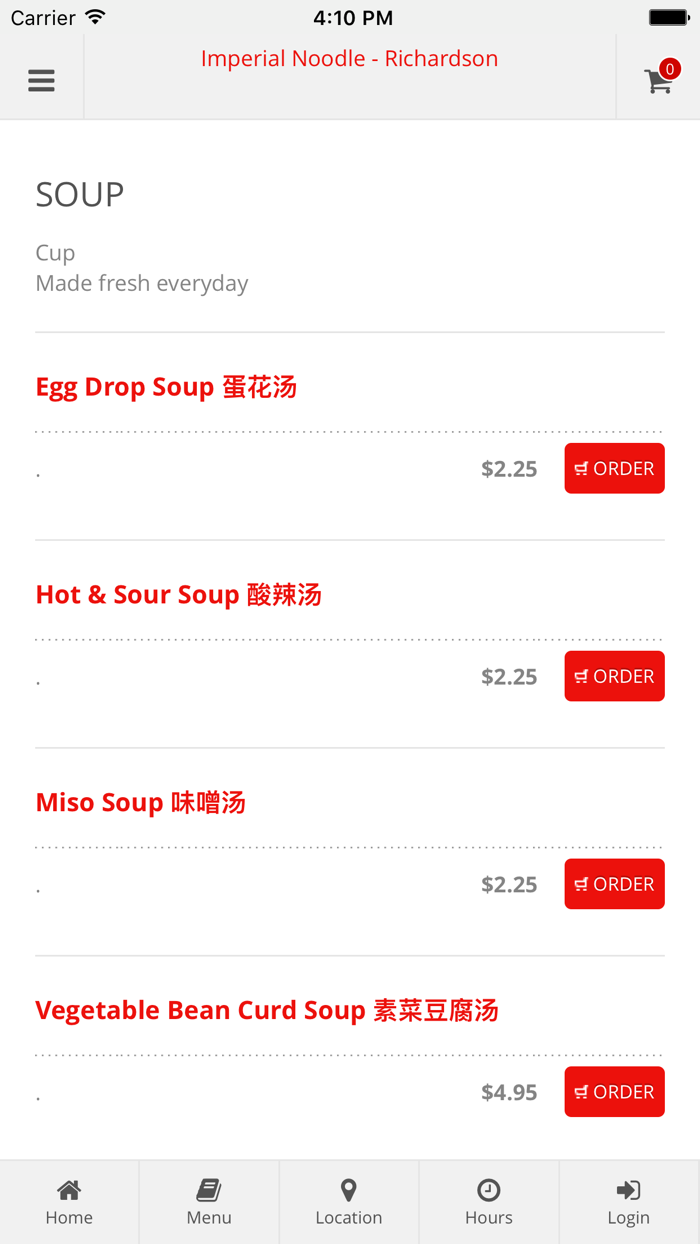 Imperial Noodle - Richardson