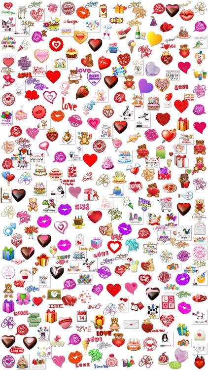 Birthday Stickers Pack for iMessage