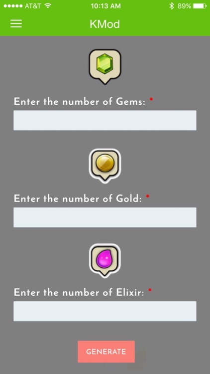 XMod Free Gems Calculator for Clash of Clans