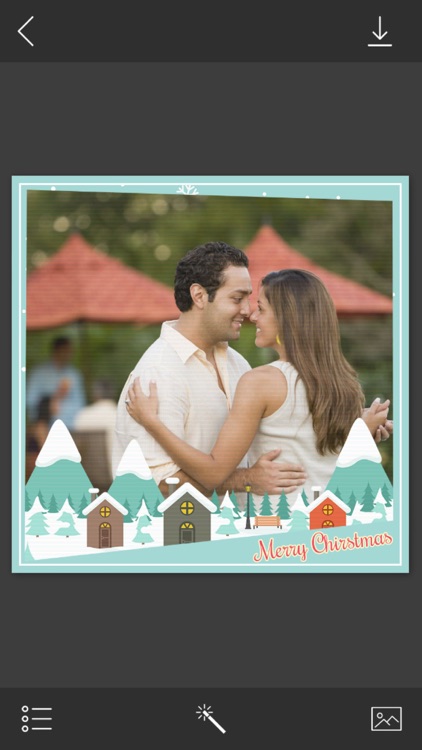 Christmas Photo Frame - Art Photo frame