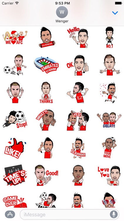 The Gunner Stickers for iMessage