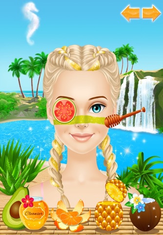 Tropical Princess - Makeup and Dressup Salon Game screenshot 2