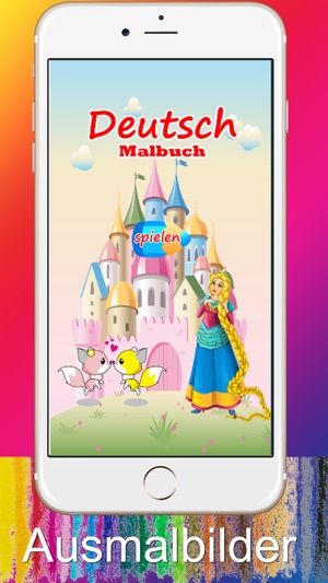 Ausmalbilder für Kinder Kleine Prinzessin(圖4)-速報App