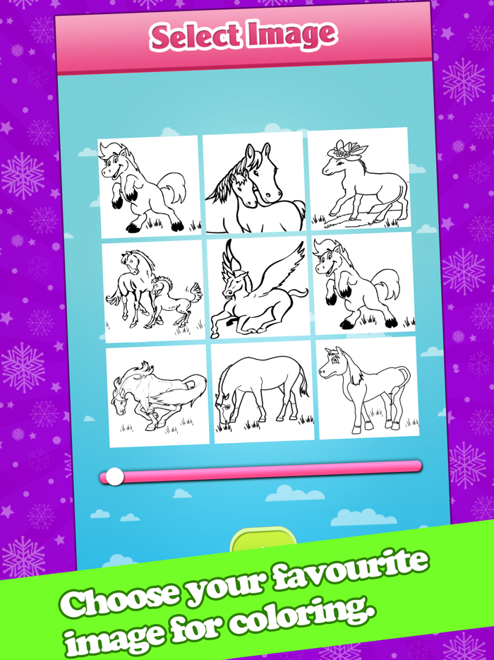 Horse Coloring-Interactive Colorfy Secret Editing