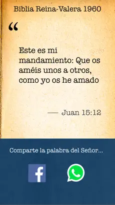 Bildschirmfoto 2 Biblia Diaria Reina Valera 1960 iphone