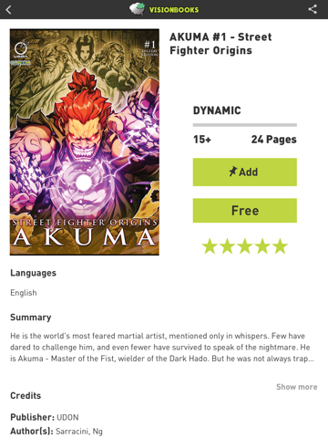 Visionbooks Comics - náhled