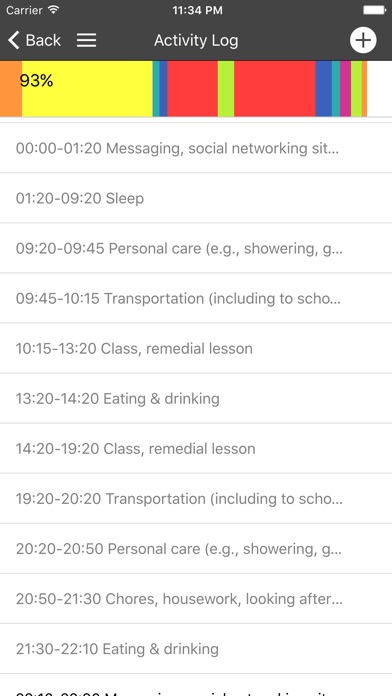 【图】Time Use Diary(截图2)