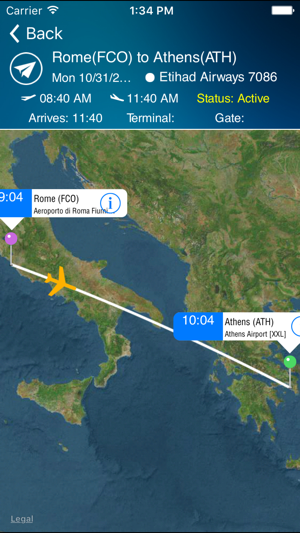 Athens Airport (ATH) + Flight Tracker