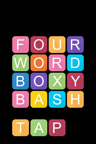 Four Word Boxy Bash screenshot 3