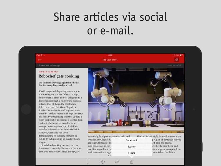 The Economist Classic (MEA) screenshot-3