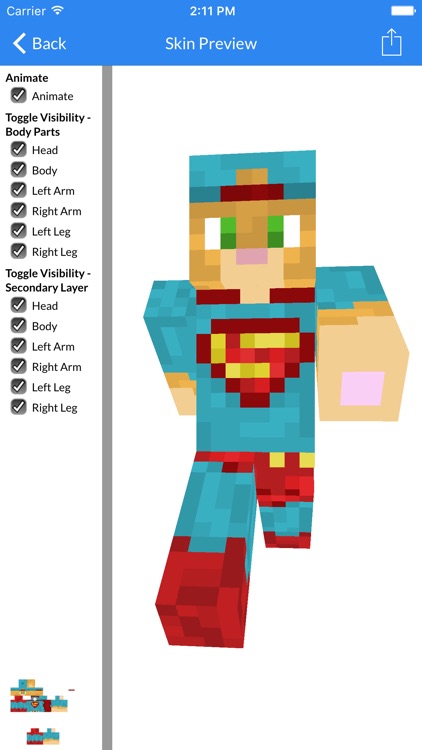 New Super Hero Skins of 2016 - Awesome looking Super Hero skins for Minecraft Pocket Edition screenshot-3