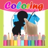 Paint Coloring Kids Game for Casper the Friendly