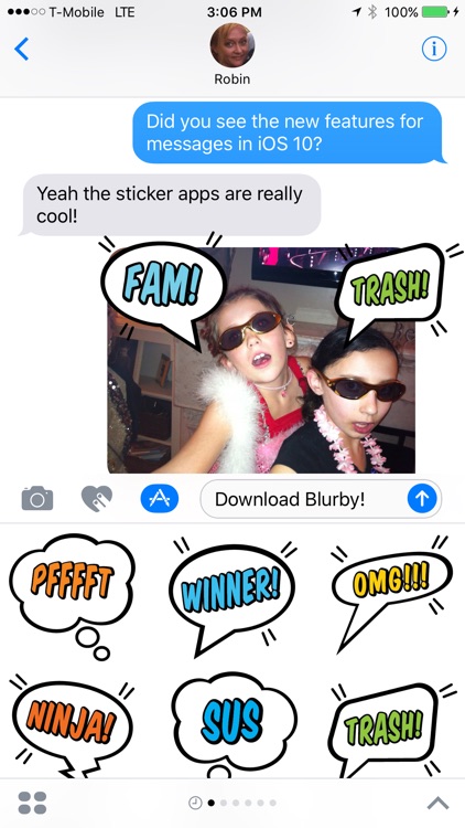 Blurby - Speech Balloons