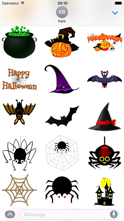 Halloween • 140 stickers for iMessage