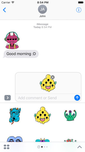 Monster Cartoon Sticker(圖3)-速報App