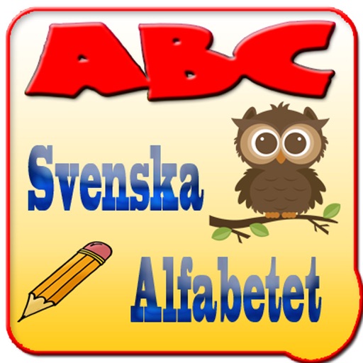 Svenska alfabet - ABC - Swedish Alphabet