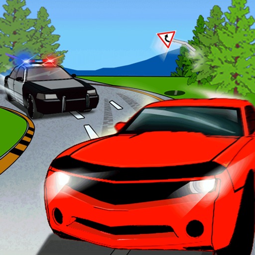 Car Run - Police chariot Great Escape iOS App