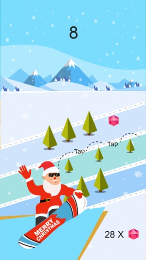 Christmas Countdown Santa Claus give a gift(圖1)-速報App