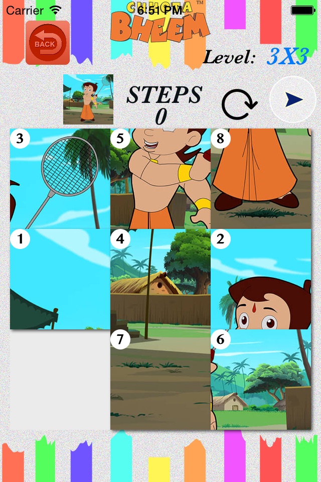 Sliding Puzzle With Bheem screenshot 3