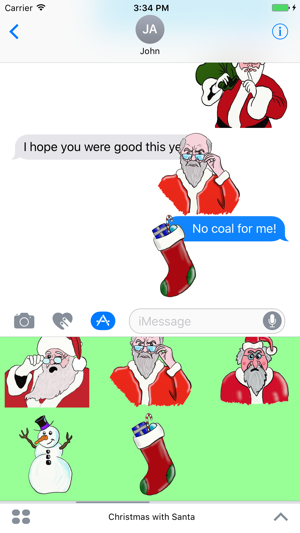 Christmas Stickers with Santa(圖3)-速報App