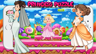 How to cancel & delete Princess Jigsaws Puzzles Free Kindergarten Online from iphone & ipad 1