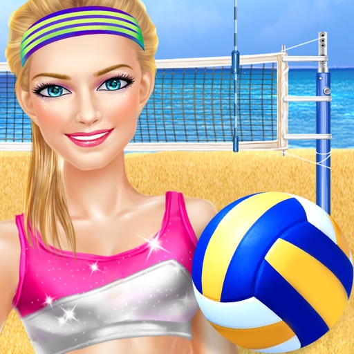Sporty Girls: Summer Beach Volleyball