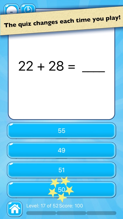 Mental Math Practice — Addition and Subtraction