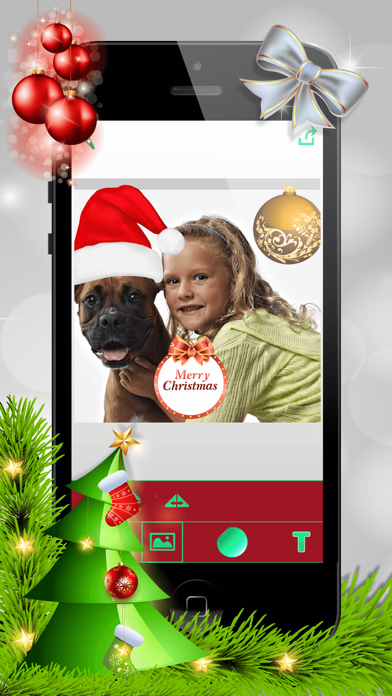 How to cancel & delete Christmas Photo Booth: Xmas Sticker Picture Editor from iphone & ipad 2