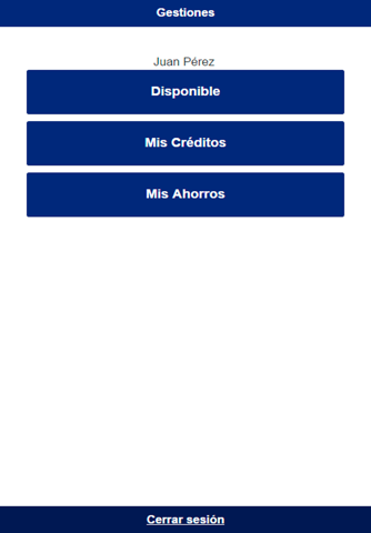 Gestion App - náhled