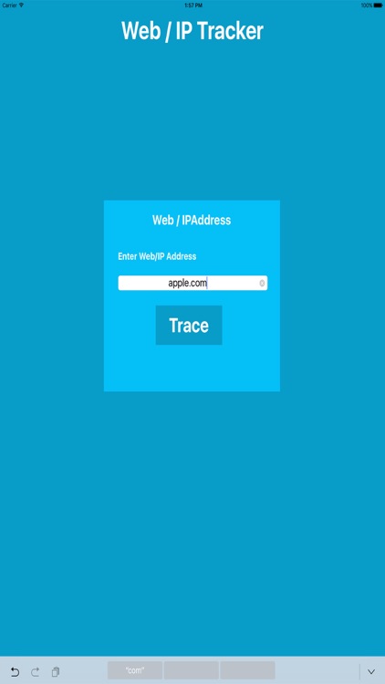 IP Address of the World